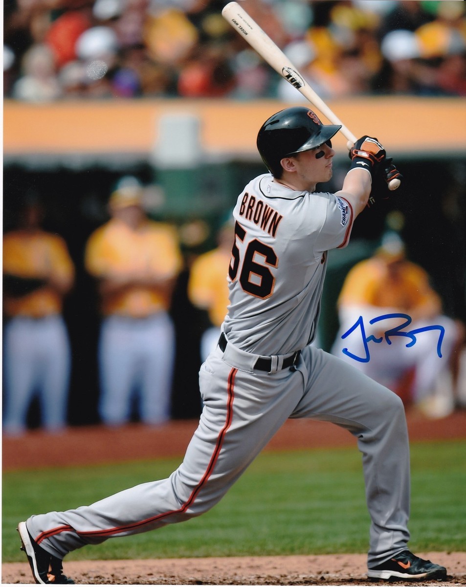 TREVOR BROWN SAN FRANCISCO GIANTS ACTION SIGNED 8x10 | eBay