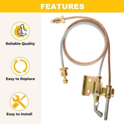 Water Heater Pilot Assembely 22 inch Tubing and Thermocouple LP Propane  Replace | eBay