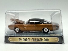 Racing Champions 1969 Dodge Charger 500, Dark Gold, 1:64, Excellent