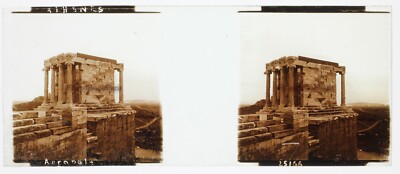 Photo Stéréo Vintage Grèce Athènes C1910 - Tirage Original Argentique, Collection