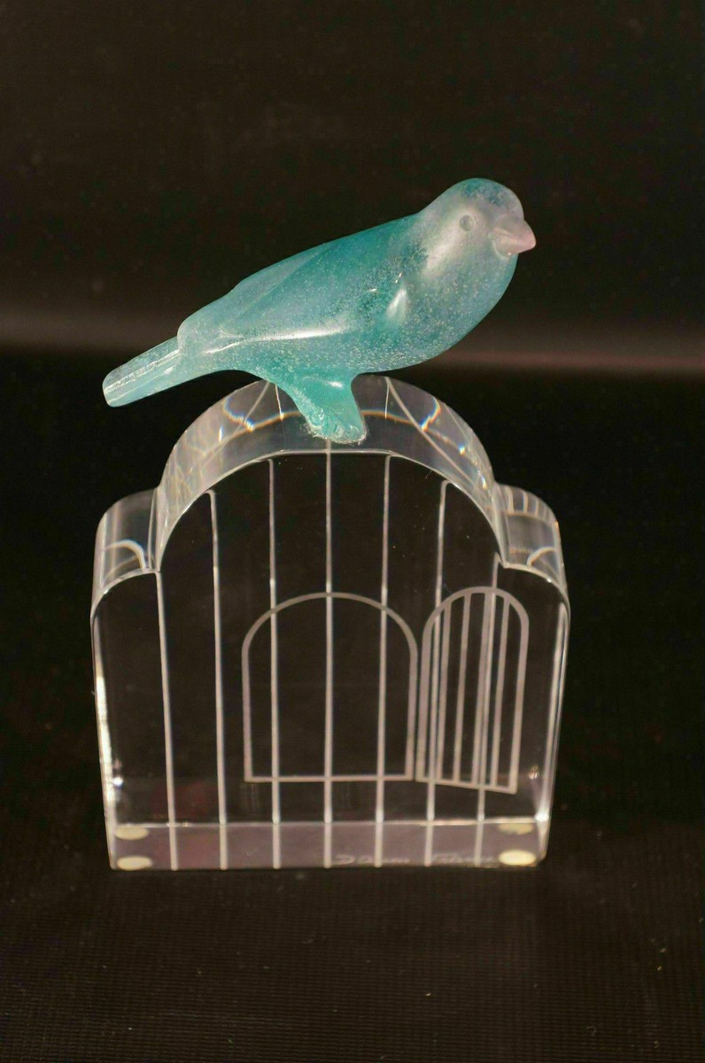 Daum Bird On Cage 
