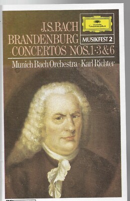 バッハDVD Bach: Brandenburg Concertos 1, 3 & 6 * by Munich Bach Orchestra