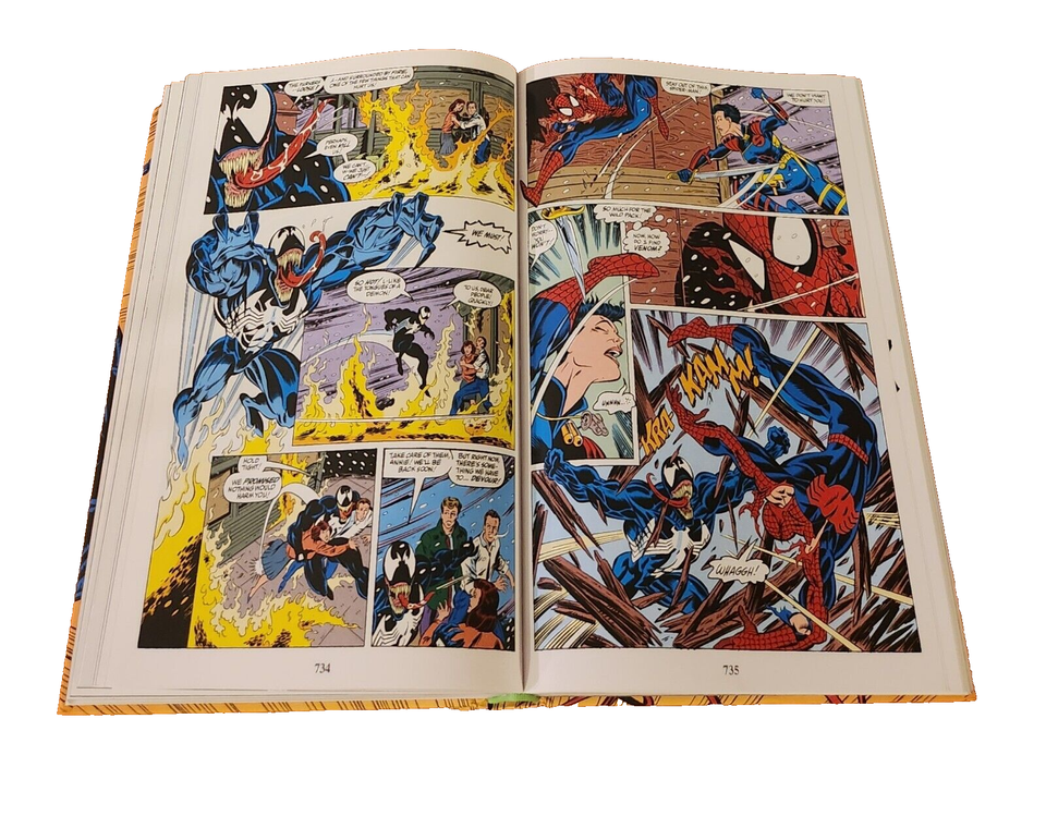 SpiderMan vs Venom 2018 Marvel Omnibus w/ Dust Jacket (Good