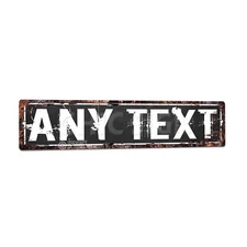 SP-0925 Any Text Custom Personalized Rustic Sign Home Decor Funny Gift
