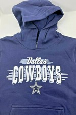DALLAS COWBOYS YOUTH / Navy / Hooded Sweatshirt / NWT