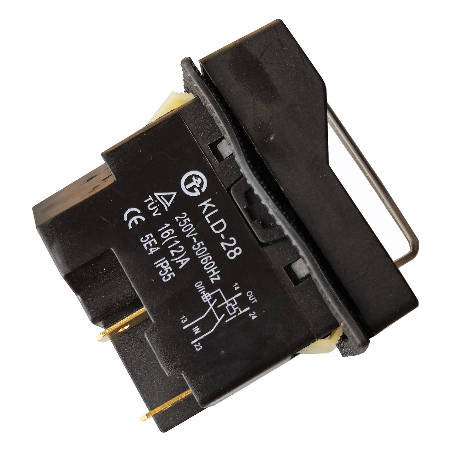 Interrupteur Magnétique Étanche KLD-28 - 220V, 4 Pins, Pour Machines-Outils