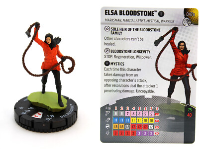 HeroClix - #047a Elsa Bloodstone - Marvel Studios Next Phase