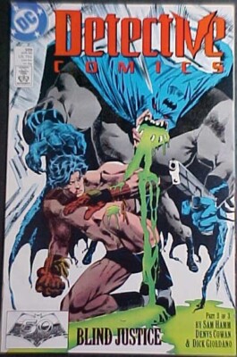 DETECTIVE COMICS #599! VF 1989 DC COMICS
