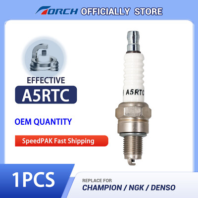 1St. TORCH A5RTC Zündkerzen Ersatz für NGK 6535/CR5HSB Brisk NAR17 Champion 808