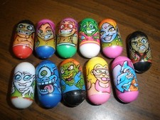 Mighty Beanz Bean Wobblers Lot of 11