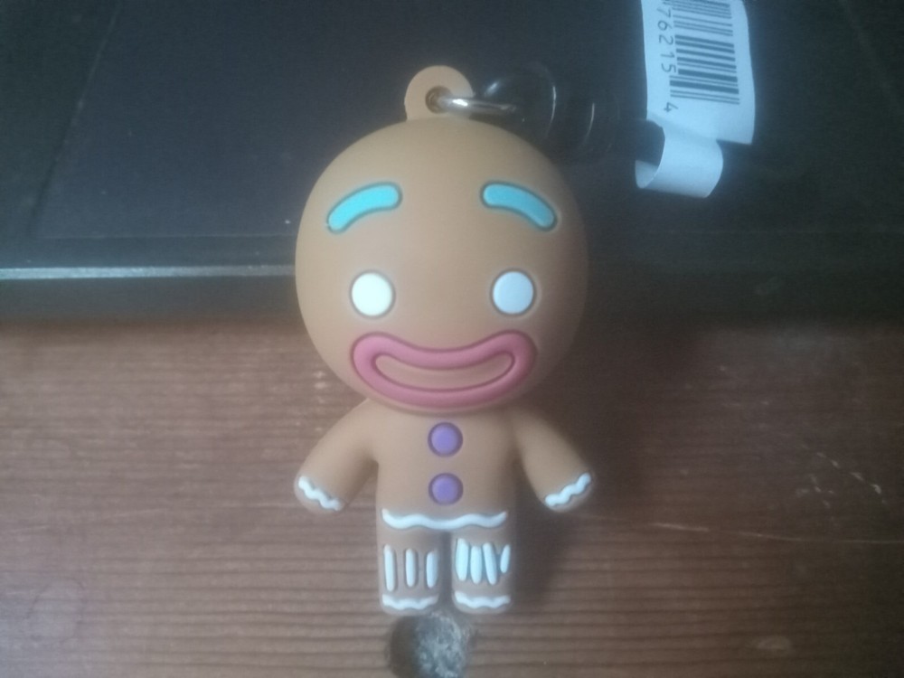 Dreamworks Shrek Series Figural Bag Clip 3 Inch Gingy Gingerbread Man