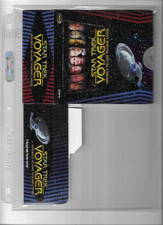 Star Trek Voyager Heroes and Villains empty box in Ultra Pro Comic Sto page