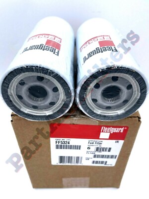  FF5324 Fleetguard Fuel Filter  Replace Caterpillar 1R-0751 (PACK OF 6)