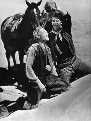 Actor Film USAin the film Footprints in the Sand Director , Joh- 1949 Old Photo