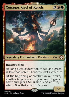 *MtG: XENAGOS, GOD OF REVELS - Commander Lost Caverns of Ixalan Mythic magicman*