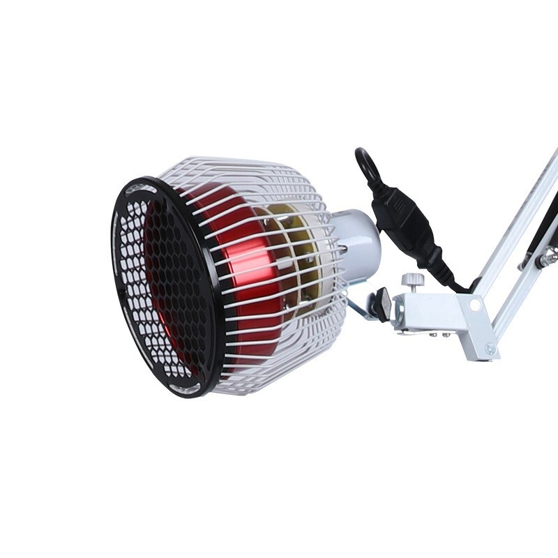 Lampada TDP da terra 300W infrarossi calore minerale terapia testa regolabile UK foto 3