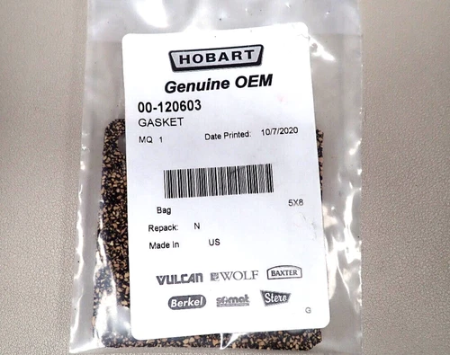 Hobart Gasket Genuine OEM HOB00-120603 / 00-120603