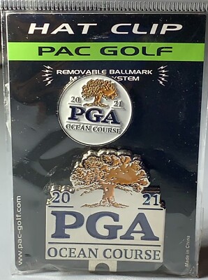 2021 Pga ball marker Hat Clip set kiawah ocean course phil