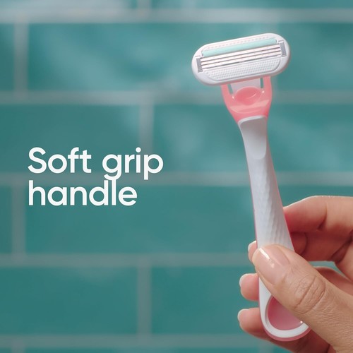Gillette Venus Sensitive Women's Disposable Razors - Single Package of 3 Razors - Picture 8 of 8