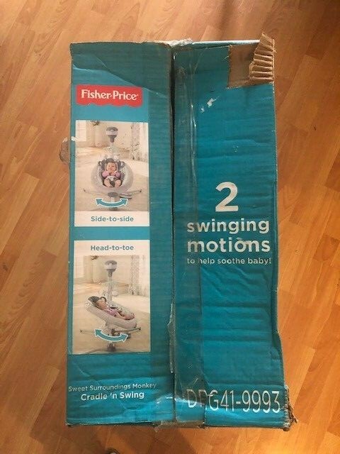 fisher price sweet surroundings monkey swing