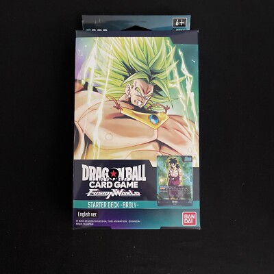 dragon ball super card game broly deck Official Card Case & Card Sleeves Set 04 Broly - Dragon Ball Super Card Game  | Authentic Japanese Dragon Ball TCG Set main image 0