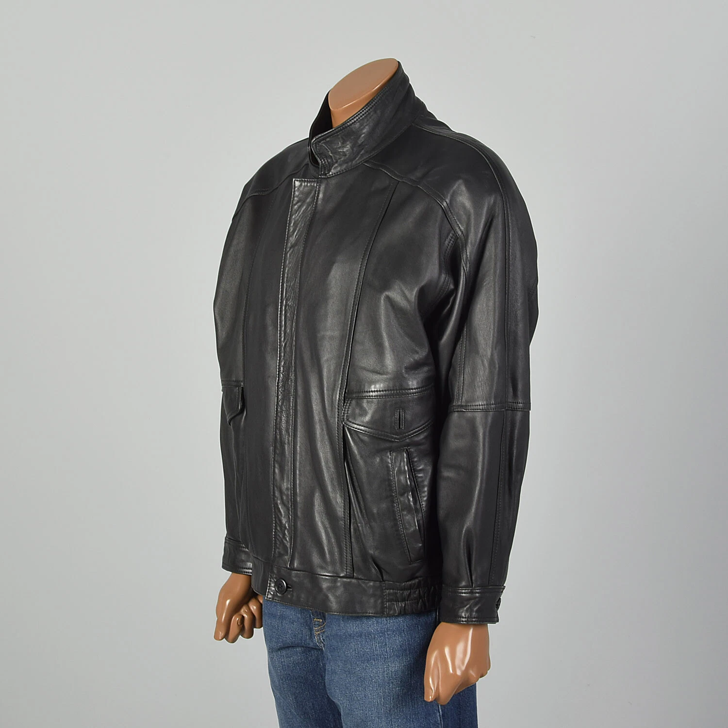  1990s minimalist simplistic lightweight coat 90s vtg jacket
