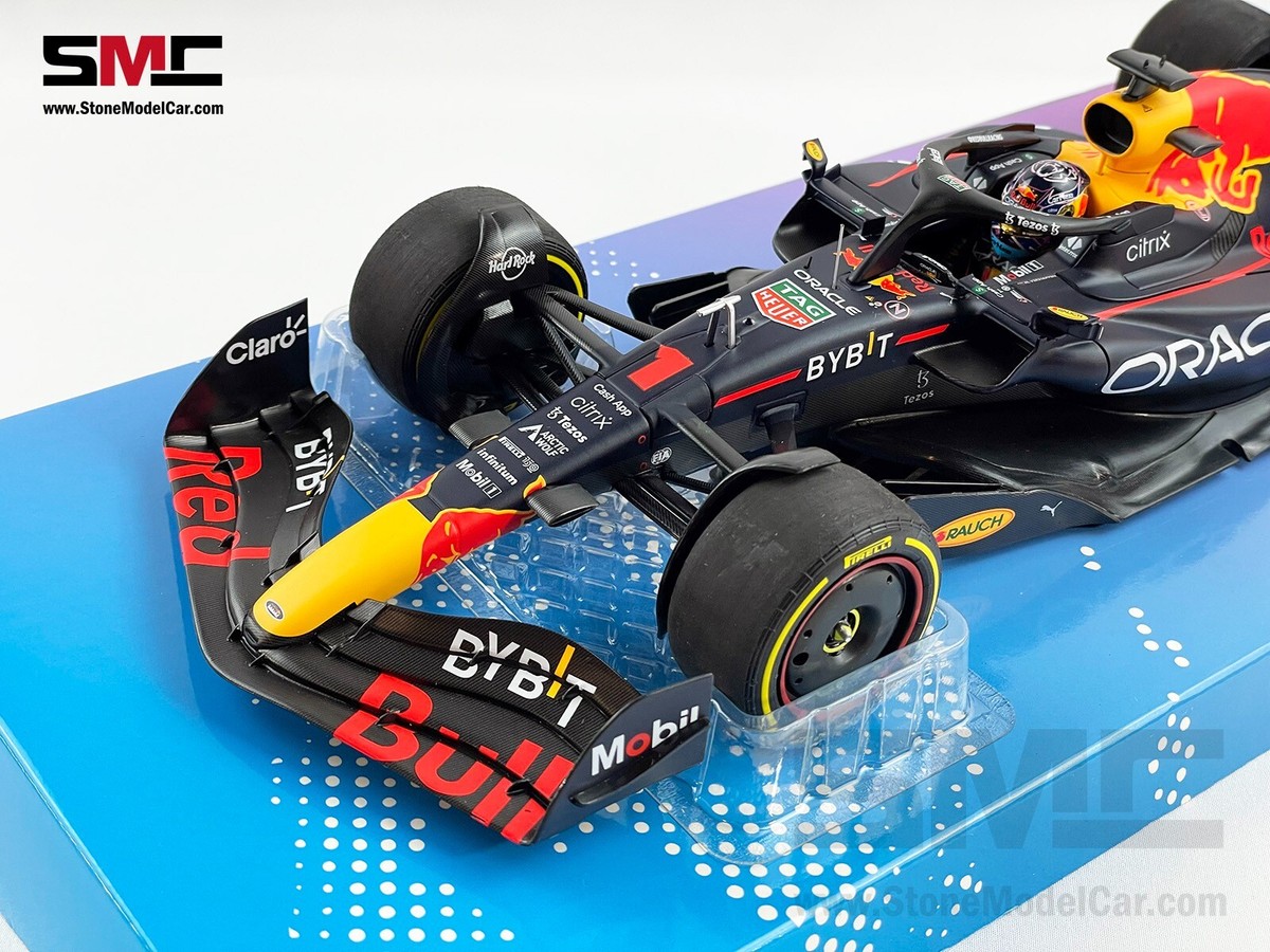 Red Bull F1 RB18 Max Verstappen Miami 2022 World Champion 1:18