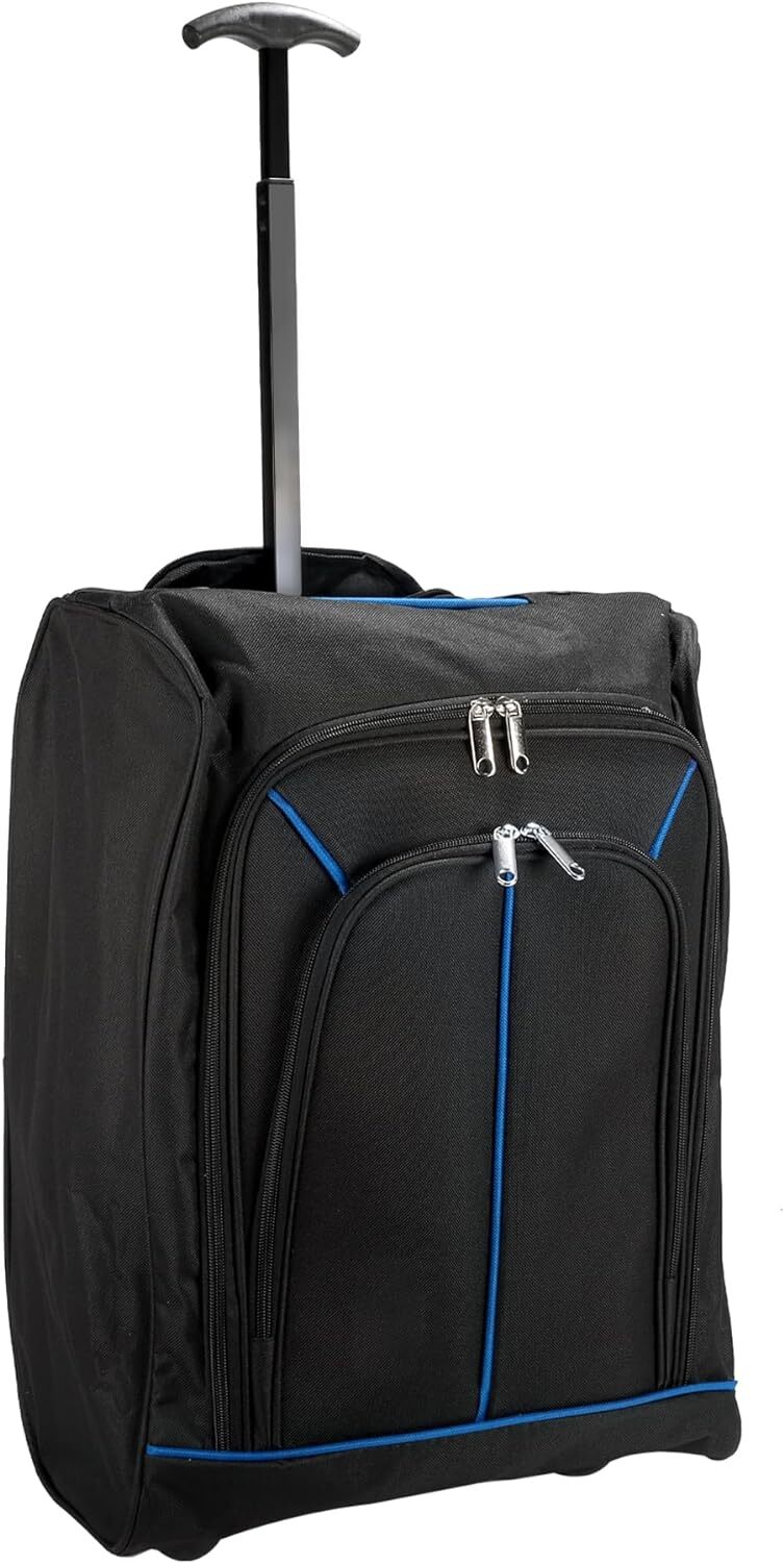 Cabin Approved Wheeled Hand Luggage Carry On Travel Case Trolley Bag eBay