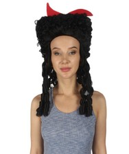 Colonial Historical Wig Black HW-3262