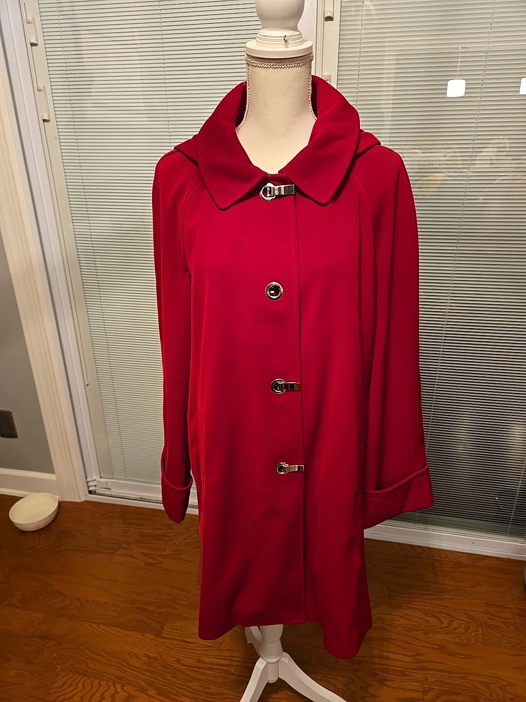 Cappotto rosso donna Michael Kors taglia grande