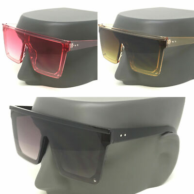 Gafas de Sol Lentes de Moda Disenador Cuadrado Grande Para Hombres y Mujeres 
