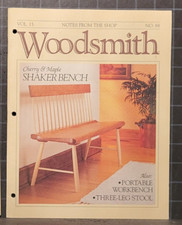Woodsmith Notes From The Shop : Vol. 15 No.34  B59