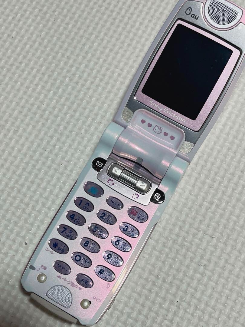Hello Kitty 折りたたみ携帯電話　au Hello Kitty au flip phone #PCIFQM | eBay