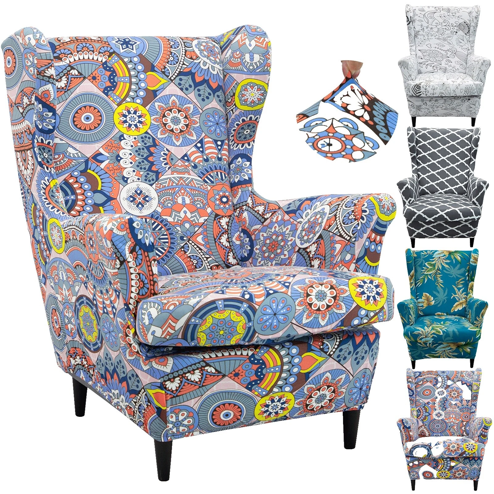 Tela Floral Fundas para Muebles