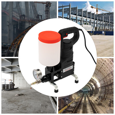 #ad Electric Grouting Machine High Pressure Grouting Injection Pump 1100W 0 10000PSI $149.59
