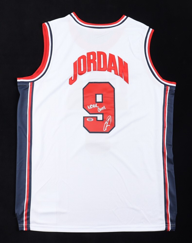 Robert O'Neill Signed Michael Jordan 1992 Team USA Jersey PSA/DNA