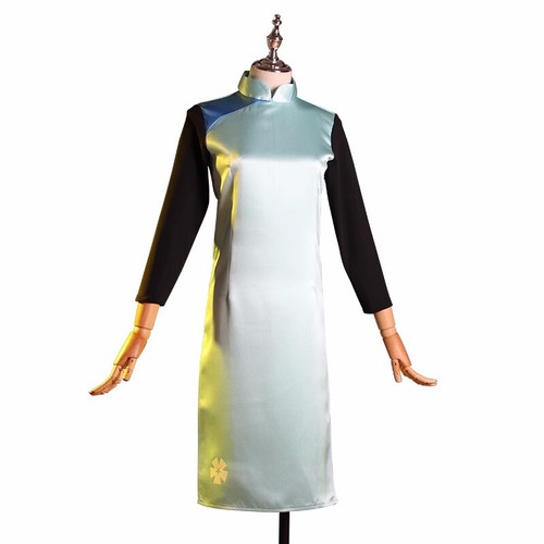 Tijera Siete Cosplay Custome Cheongsam Mujeres Halloween Custome Set de Vestido - Imagen 9 de 10