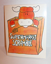 Supermarket Scramble Folder Game Map Skills Activity Grades 2-3