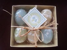 New Williams Sonoma Spring Floating Eggs Candles Easter Set Of 6 NIP