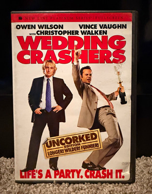 Wedding Crashers DVD Full Screen Uncorked Edition NR NTSC 128 Min