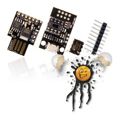 ATMEL ATtiny85 I2C SPI ADC USB2.0 USB-Micro Board DIP-8 IC ATTINY 85-20 PU Board