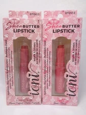 IONI Shea Butter Lipsticks Mauve and Pink Lot (2) NEW