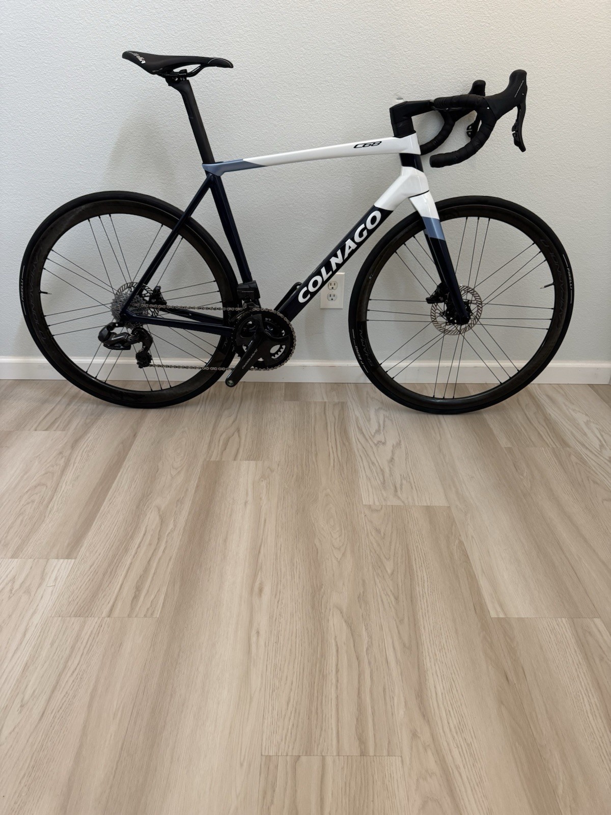 Colnago C68 Road- 2025 Navarra Blue Gloss-Carbon Bike- Disc Brake- Size: 51 CM