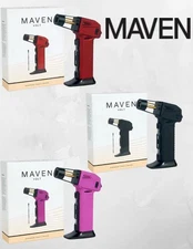 Maven VOLT Premium Handheld Single Jet Flame Butane Torch Lighter