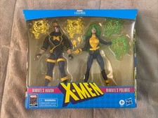 Hasbro Havok & Polaris 6 inch Action Figure Marvel Legends 2-pack