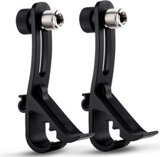 2PCS Drum Microphone Clip, Adjustable Mic Mount Clamp Holder Mic Securing Clip,