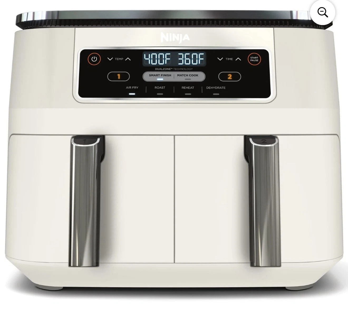 Ninja Foodi 4-in-1 8-qt. 2-Basket Air Fryer with Dual Zone Technology
Opens in a new window or tab