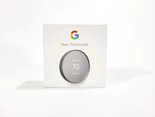 Google Nest Thermostat - Smart Thermostat for Home - Wifi Thermostat - Charcoal