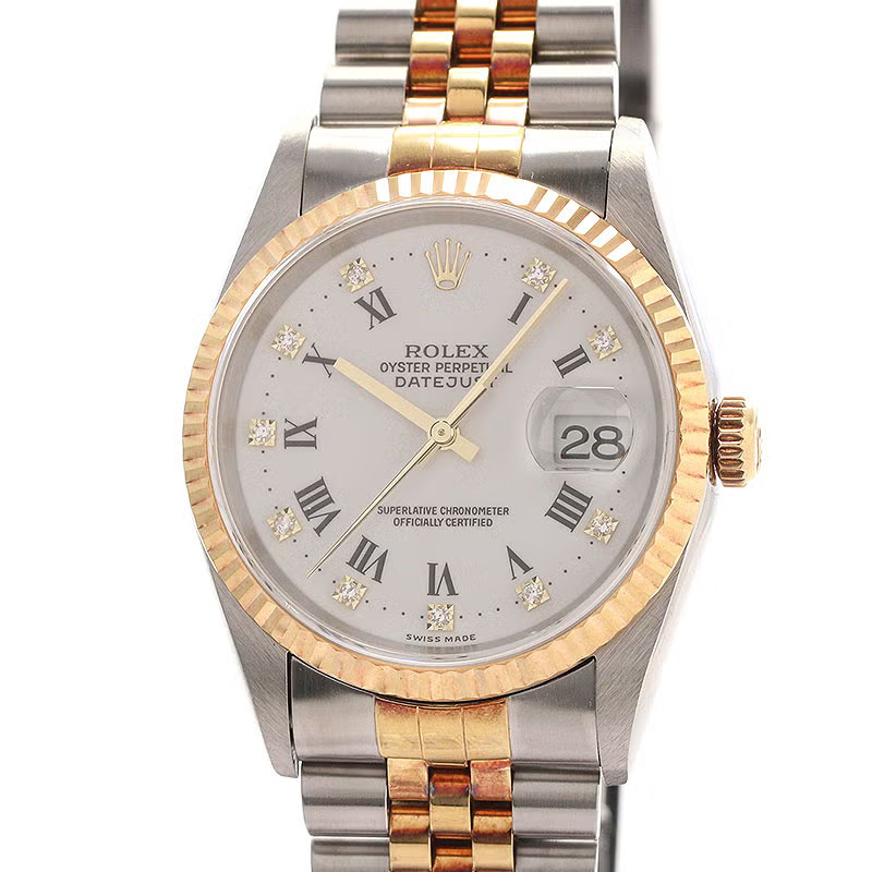 ROLEX OYSTER PERPETUAL DATEJUST 36 M16233 (16233G) #028