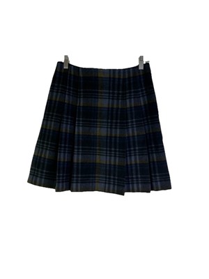 Vintage Y2K Fairy Grunge Skirt Womens 6 Wool Blend Pleated Mini Micro